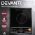 Devanti Portable Single Ceramic Electric Induction Cook Top - Black