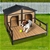 i.Pet Extra Extra Large Wooden Pet Kennel
