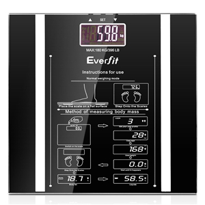 Everfit Bathroom Scales Digital Body Sca