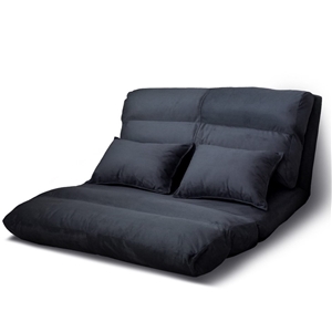 Artiss Lounge Sofa Bed Double Floor Recl