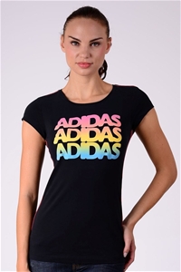 Adidas Women's Rainbow Tee