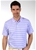 Jack Nicklaus Men's Preppy Multi Striped Pique Polo Shirt