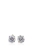 Fuchsia Infusion Stud Earrings & Matilda Bling Twist Pendant & Chain Set
