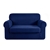 Artiss 2-piece Sofa Cover Elastic Stretch Protector 2 Seater Navy