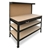 3-layer Steel Work Bench Storage Table Tool Shop Shelf Pegboard Drawer