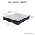 Queen Mattress in Bamboo Bonnel Spring Extra Firm Bed