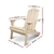 Gardeon Patio Chairs Wooden Adirondack Garden Lounge Recliner 2PC Beige