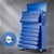 Giantz 15 Drawers Tool Box Chest Trolley Cabinet Organizer Blue