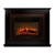 Devanti 2000W Electric Fireplace Mantle Portable Fire Heater BK