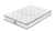Breeze Queen Mattress Bed Pocket Spring Comfort Firm 24cm High Density