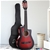 Alpha 34” Inch Guitar Classical Acoustic Cutaway Wooden 1/2 Size Red