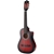 Alpha 34” Inch Guitar Classical Acoustic Cutaway Wooden 1/2 Size Red