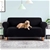 Artiss Sofa Cover Elastic Stretchable Couch Covers Black 3 Seater