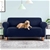 Artiss Sofa Cover Elastic Stretchable Couch Covers Navy 3 Seater