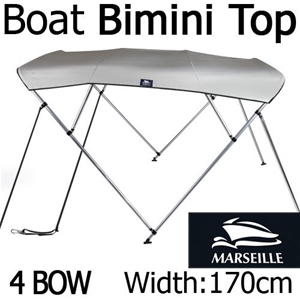 Boat Bimini Top Canopy 4 Bow 150 - 170cm