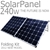Solar Panel Folding Kit Caravan Camping Power 240w Mono