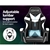 Artiss Gaming Office Chairs Computer Seating Racing Recliner Racer Black WH