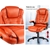 Artiss Massage Office Chair Heated Gaming Chair Computer 8 Point Amber