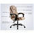 Artiss Massage Office Chair PU Leather Recliner Computer Gaming Espresso