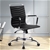 Eames Replica PU Leather Office Chair Executive Work Computer Seating Black