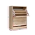 Artiss Shoe Cabinet Storage Rack 24 Pairs Organiser Shelf Cupboard Oak