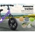 Rigo Kids Balance Bike Ride On Toys 12" - Purple