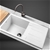 Cefito Kitchen Sink Granite Stone Laundry Top Undermount Single 860x500mm