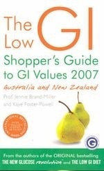 Low GI Shopper's Guide to GI Values