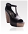 Niclaire Strapped Block Heel With T-Bar Sandals