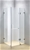 1100 x 700mm Frameless 10mm Glass Shower Screen Della Francesca