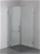 1000 x 1000mm Frameless 10mm Glass Shower Screen Della Francesca