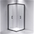 900 x 900mm Sliding Door Nano Safety Glass Shower Screen Della Francesca