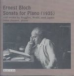 Bloch:sonata for Piano 1935