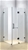 1200 x 900mm Frameless 10mm Glass Shower Screen Della Francesca