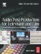 Audio Post Production for Television and