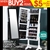 Levede Dual Use Mirrored Jewellery Dressing Cabinet with LED Light Colour