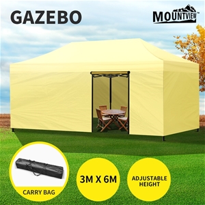 Mountview Gazebo Pop Up Marquee 3x6m Can