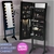 Levede Mirror Jewellery Cabinet Two Doors Makeup Jewelry Organiser Box