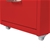 Metal File Cabinet Steel Orgainer With 4 Drawers Office Furniture Red