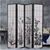 Levede 6 Panel Free Standing Foldable Room Divider Screen Floral Print