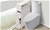 Levede Bathroom Toilet Cabinet Tissue Box Holder Drawer Basket Wheels