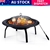 30" Portable Outdoor Fire Pit BBQ Grail Garden Patio Heater Fireplace