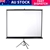 100 Inch Projector Screen Tripod Stand Pull Down Outdoor Screens Cinema 3D