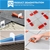 2000x 2MM Tile Leveling System Clips Levelling Spacer Tool Floor Wall