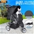 PaWz Pet Stroller 3 Wheels Dog Cat Cage Pushchair Travel Walk Carrier Pram