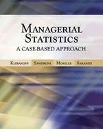 Managerial Statistics: A Case-Based Appr