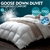 DreamZ 700GSM All Season Goose Down Feather Filling Duvet in Queen Size