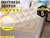 Dreamz Mattress Topper 100% Wool Underlay Reversible Mat Pad Protector Q
