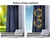 2x Blockout Curtains Panels 3 Layers W/ Gauze Room Darkening 300x230cm Aqua