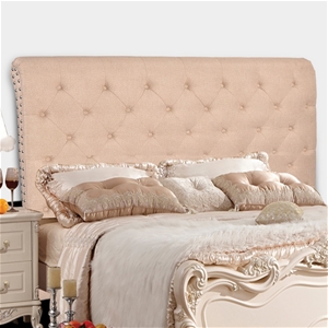 Levede Upholstered Fabric Bed Headboard 